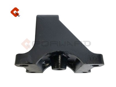 DZ9114520629,Rear plate spring left front bracket (middle axle),济南向前汽车配件有限公司