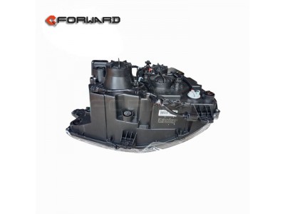 WG9525720025,Front left combination headlight NJ-17 daytime running light ESC,济南向前汽车配件有限公司