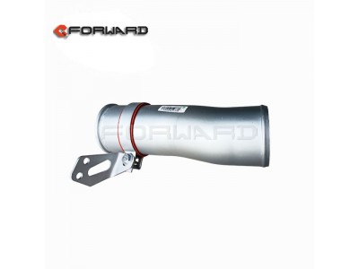 WG9727530009,Intercooler intake steel pipe assembly,济南向前汽车配件有限公司