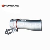 WG9727530009   中冷器进气钢管总成