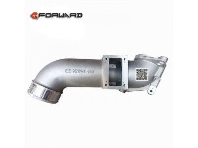 202V09411-0868,Intermediate cooling rear intake pipe,济南向前汽车配件有限公司