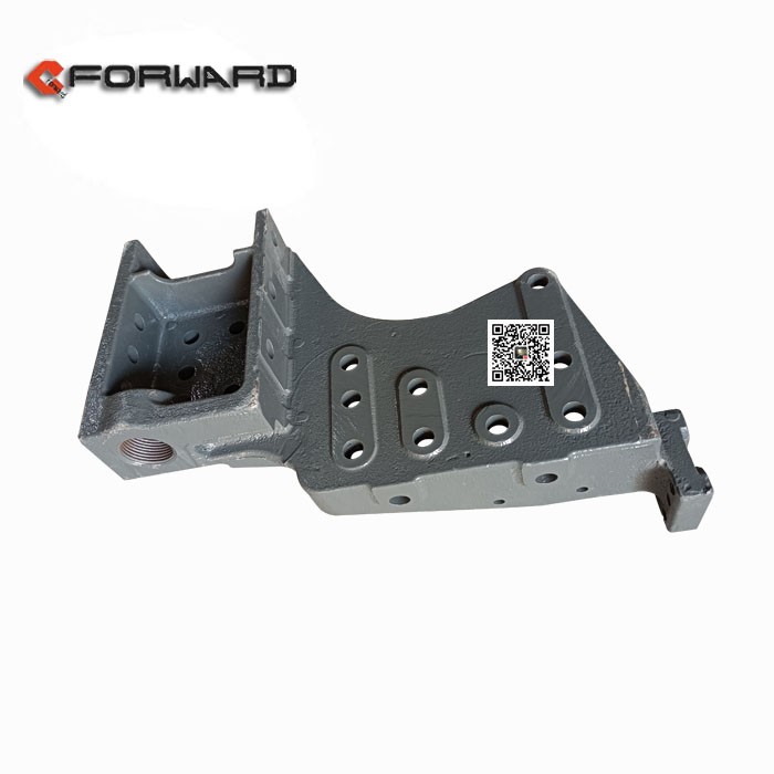 WG1664430055,Front hanging left lower bracket,济南向前汽车配件有限公司