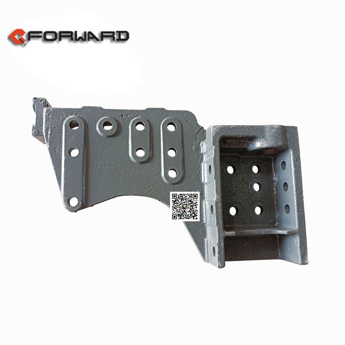 WG1664430055,Front hanging left lower bracket,济南向前汽车配件有限公司