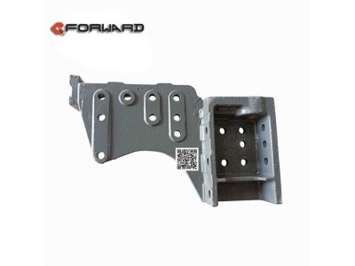 WG1664430055,Front hanging left lower bracket,济南向前汽车配件有限公司