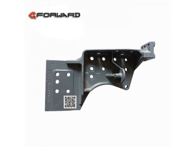 WG1664430055,Front hanging left lower bracket,济南向前汽车配件有限公司