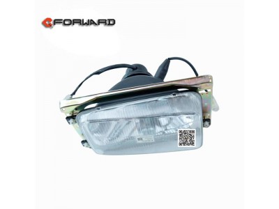 DZ9100720057,Left front headlamp assembly,济南向前汽车配件有限公司