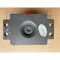 豪沃1697橋橡膠支座 WG9725521274
