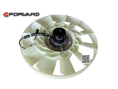 DZ98149536021,Electronically controlled silicone oil fan,济南向前汽车配件有限公司