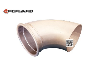 DZ97259540109,Exhaust pipe (2),济南向前汽车配件有限公司