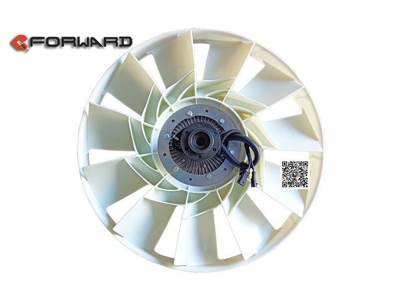 082V06601-7091,Electrically controlled silicone oil fan,济南向前汽车配件有限公司