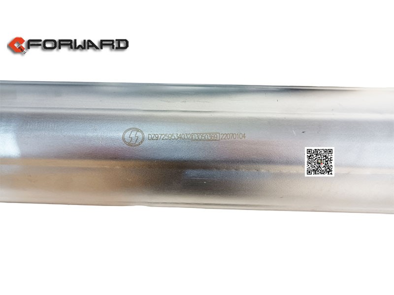 DZ97259534032,Intercooler inlet pipe,济南向前汽车配件有限公司