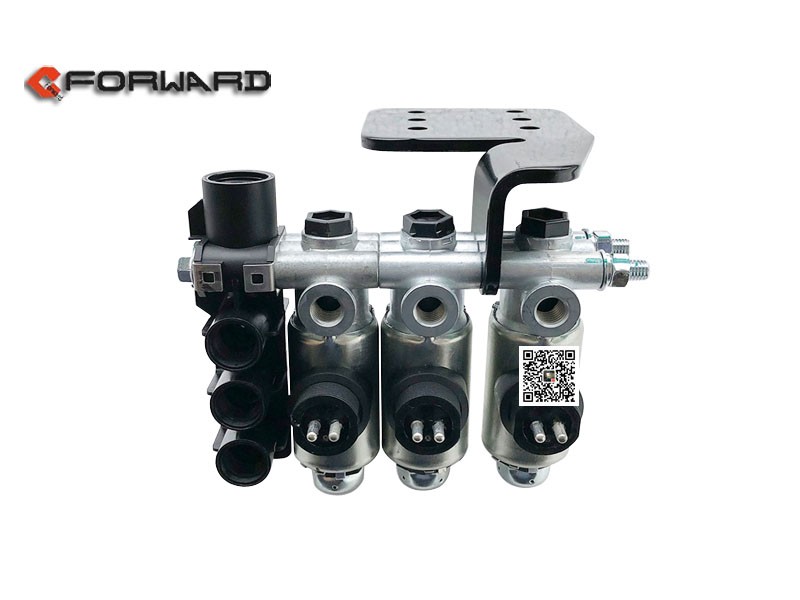 BZ37543200005,Triple solenoid valve,济南向前汽车配件有限公司