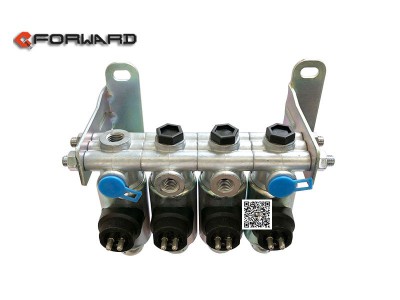 BZ37544200002,Quadruple combined solenoid valve,济南向前汽车配件有限公司