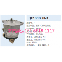 玉柴YC6M發(fā)動機齒輪泵轉(zhuǎn)向泵液壓泵助力泵