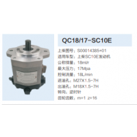 上柴SC10發(fā)動(dòng)機(jī)轉(zhuǎn)向泵助力泵齒輪泵液壓油泵