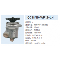 潍柴WP12发动机转向泵助力泵齿轮泵液压油泵