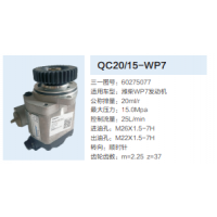 潍柴WP7发动机转向泵助力泵齿轮泵液压油泵