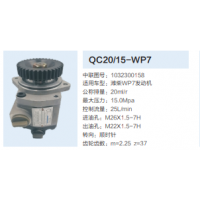 潍柴WP7发动机转向泵助力泵齿轮泵液压油泵