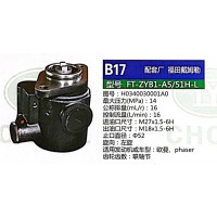 轉(zhuǎn)向泵，助力泵，液壓泵，葉片泵FT-ZYB1-A5/51H-L，H0340030001A0