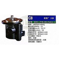 转向泵，助力泵，液压泵，叶片泵WX1-ZYB-B5/54G1-L，3407020-B04Q