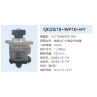 华菱重卡潍柴WP10发动机齿轮泵助力泵液压泵动力转向泵