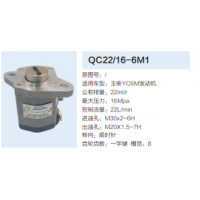 玉柴YC6M发动机齿轮泵助力泵液压泵动力转向泵