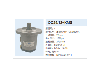 QC25/12-KMS,转向助力泵,济南泉达汽配有限公司