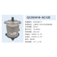 上柴SC12E430Q5發(fā)動(dòng)機(jī)轉(zhuǎn)向齒輪泵動(dòng)力轉(zhuǎn)向泵助力泵液壓泵