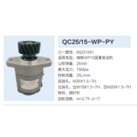 潍柴WP10发动机转向齿轮泵动力转向泵助力泵液压泵
