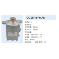 QC25/18-MAN轉向齒輪泵動力轉向泵液壓泵助力泵