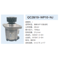 濰柴WP10發(fā)動機(jī)動力轉(zhuǎn)向泵方向助力泵液壓泵助力泵