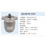 QC40/16-D14齿轮泵动力转向泵方向助力泵液压泵