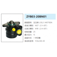 ZYB03-20BN01方向助力泵動力轉(zhuǎn)向泵液壓泵
