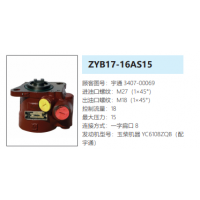 ZYB17-16AS15玉柴发动机方向助力泵动力转向油泵液压泵