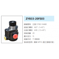 ZYB33-20FS03江淮格爾發(fā)轉(zhuǎn)向油泵助力泵液壓油泵