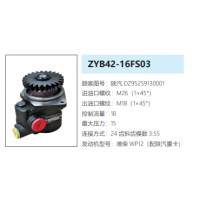 ZYB42-16FS03陜汽德龍轉(zhuǎn)向泵助力泵液壓油泵動(dòng)力泵