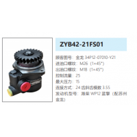 ZYB42-21FS01蘇州金龍客車轉(zhuǎn)向泵助力泵液壓油泵動(dòng)力泵