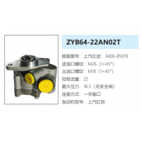 ZYB64-22AN02T上汽紅巖轉(zhuǎn)向助力泵轉(zhuǎn)向油泵轉(zhuǎn)子泵動(dòng)力泵