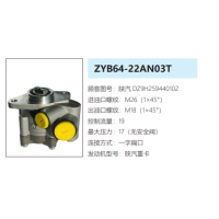 ZYB64-22AN03T陜汽德龍轉(zhuǎn)向助力泵轉(zhuǎn)向油泵轉(zhuǎn)子泵動(dòng)力泵