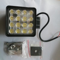 挖机大臂灯LED48W含防滑减震橡胶垫汽车配件