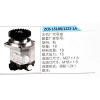 轉(zhuǎn)向助力泵，助力泵，液壓泵，葉片泵ZCB-1518R-1223-1A
