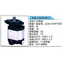 轉(zhuǎn)向助力泵，助力泵，液壓泵，葉片泵ZCB-1522R-83-2，ZCB-075P15-22