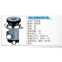 轉(zhuǎn)向助力泵，助力泵，液壓泵，葉片泵ZCB-1525R-1251-1B