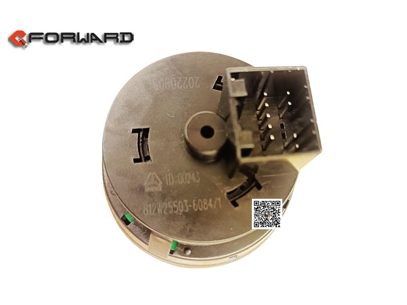 812W25503-6084,Transfer box operation knob,济南向前汽车配件有限公司