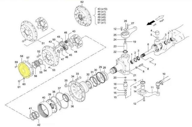 81,35114,0086,Wheel end cover,济南向前汽车配件有限公司