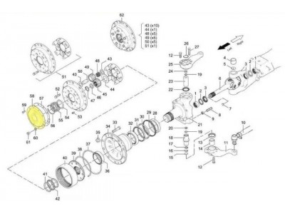 81,35114,0086,Wheel end cover,济南向前汽车配件有限公司