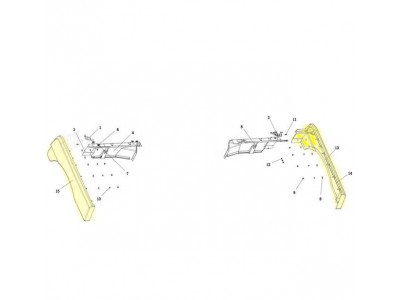DZ13241230412,Panel front fender rh,济南向前汽车配件有限公司