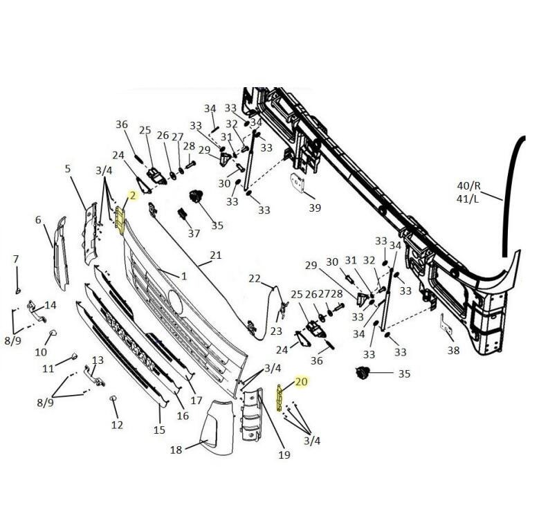 DZ13241870015,Left spoiler bracket,济南向前汽车配件有限公司