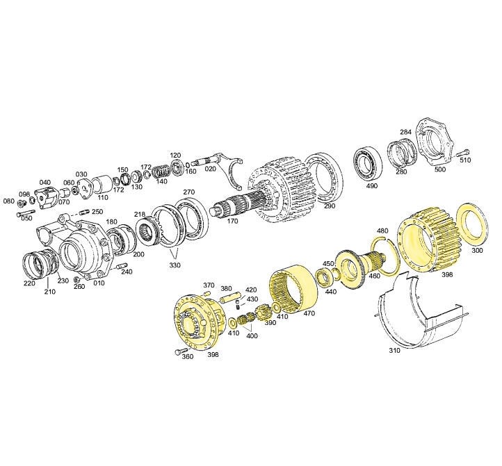 5841.302.096,Differential assembly,济南向前汽车配件有限公司
