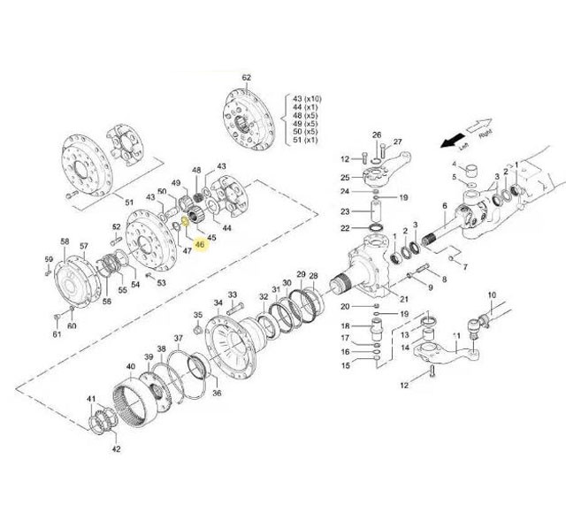 81.90711.0568,gasket,济南向前汽车配件有限公司